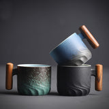 Ceramic Household Rough Pottery Kungfu Tea Set