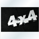 Car Modification Metal Suitable For Off-road Vehicle Four-wheel Drive 3D Special Sticker Rear Car Badge 4