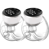Bilateral Wearable Electric Milk Collector Portable Integrated Rechargeable