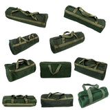 Large Canvas Electrician's Tool Bag Wear-resistant Portable