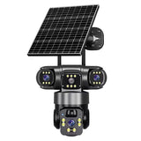 Solar Surveillance Camera Without Plug-in