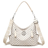 Retro Simple Printed Shoulder Messenger Bag