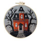 Embroidery Halloween Cloth Art Material Kit Kit Creative Handmade Needlework