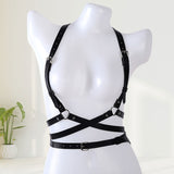 Leather Production Performance Costumes Accessories Set