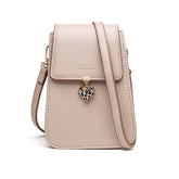 Diagonal cell phone bag