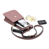 Diagonal cell phone bag