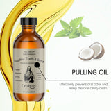 Oral Coconut Mouthwash Care Cleaning Teeth Odor Removal