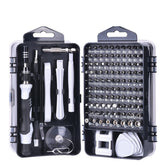 Compatible with Apple, Hot Sale 122 in 1Professional Multi Screwdriver Set for iPhone Android Laptop Computer DIY Repair Tool Kit