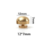 Handmade Leather Goods Pure Copper Hardware Bucket Nails