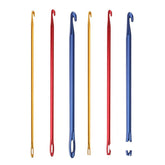 Big Eye Aluminum Crochet Hook Handmade DIY Knitting Tool Crochet Set
