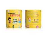 Flowermonaco Children's Tattoo Stickers Fun Waterproof Lasting Nursery Boys And Girls Baby Nail Stickers