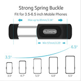 Floveme Floveme Air Outlet Clip Cross-Border Supply Air Outlet Bracket Car Phone Holder Wholesale