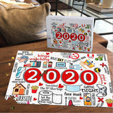 Puzzle paper puzzles Christmas puzzles home family parent-child interaction