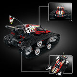 Remote Control Electric Tracked High-Speed Vehicle Assembling Building Blocks Toy