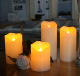 LED Electronic Candle Light Oblique Mouth Ordinary Artificial Paraffin Fake Candle Light