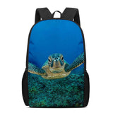 Casual Everyday Children's Printed Polyester Backpacks