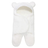 Lamb Plush Sleeping Bag Newborn Baby Swaddling Quilt
