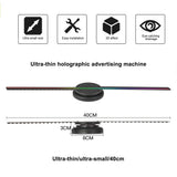 3d Holographic Projection Advertising Machine Floating Led Display Wifi Control