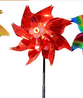 Bird Repeller Pinwheels Reflective Sparkly Bird Deterrent Protect Plant Windmill Decoration Garden Flower Lawn Garden