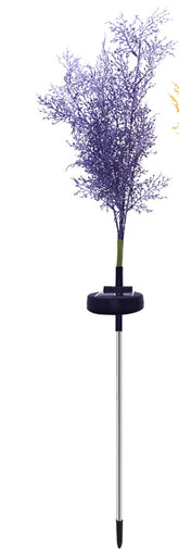 Solar Light Led Lavender Lawn Light Outdoor Waterproof Garden Courtyard Park Path Corridor Lawn Decorative Lighting