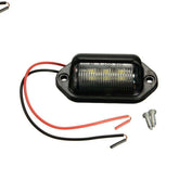 6LED Truck License Plate Light, Car, Truck, Bus, Trailer, Tail Light, Side Light