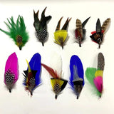 Small Feather Corsage Hat Flower Accessories