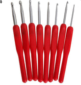Knitting tools, sweater needles, soft handle crochet, imitation cola crochet, a set of 8 bags