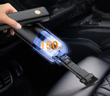 Wireless Vacuum Cleaner Handheld Car Home Dual-use Portable 180-degree Folding Car Vacuum Cleaner Cross-border LED Lighting