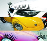 Headlight Eyelash Sticker Car Eyelashes Car False Eyelashes Car Sticker Electric Eye Sticker (2 Pack)