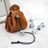 PU Dice Game Accessories Pull Bag