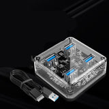 Home Notebook High Speed Transparent Computer Extender