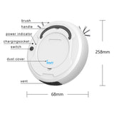 Charging lazy man vacuum cleaner