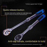 Telescopic Ratchet Automatic Two-way Fast Wrench 72 Teeth Auto Repair Tools