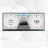 HD Multi-color Car Central Control Large Screen Vehicle Display Screen