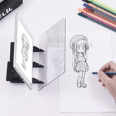 Three Generations Copy Optical Painting Drawing Plate