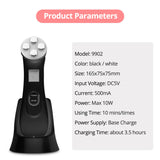 Facial care instrument with microneedles