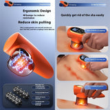 Electric Scraping EMS Micro Current Vacuum Hot Compress Walking Tank Suction Scraping Dredge Negative Pressure Cupping Device