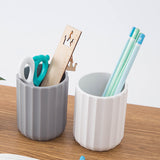 Silicone pen holder stationery storage