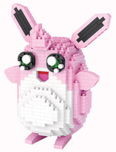 Assembled building block toys