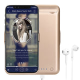 Cell phone back clip battery