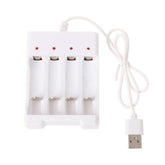 Battery Charger Adapter 1.2V Universal Smart 4Slot Rechargeable Battery Charger Adapter USB Plug