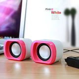 Bonks dx12 notebook small audio desktop computer USB mini speaker multimedia mobile phone subwoofer home desktop office high volume portable small audio cable speaker