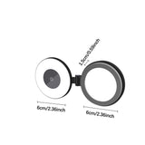 LED Folding Magnetic Suction Mobile Phone Fill Light Wireless