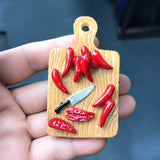 Simulated Food Play Fridge Magnet