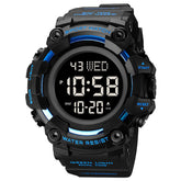 Fashion Large Dial Watch For Male Students Trendy Waterproof
