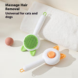 Pet Dog Brush Cat Comb Self Cleaning Pet Hair Remover Brush For Dogs Cats Grooming Tools Pets Dematting Comb Dogs Accessories Pet Products