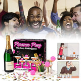 Beer Pong Game Cup PS Champagne Glass Goblet Pong Beer Game Party Family Party