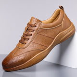 Casual Business Shoes Korean Style Punching Hollow Trendy Men's Shoes