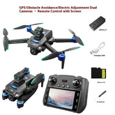 Screen Display HD Aerial Photography Automatic Return Flight Obstacle Avoidance S159 Remote Control GPS UAV