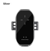 Smart Infrared-Sensing Wireless Car Charger With Fast Charging And Magnetic Clasp For Cars